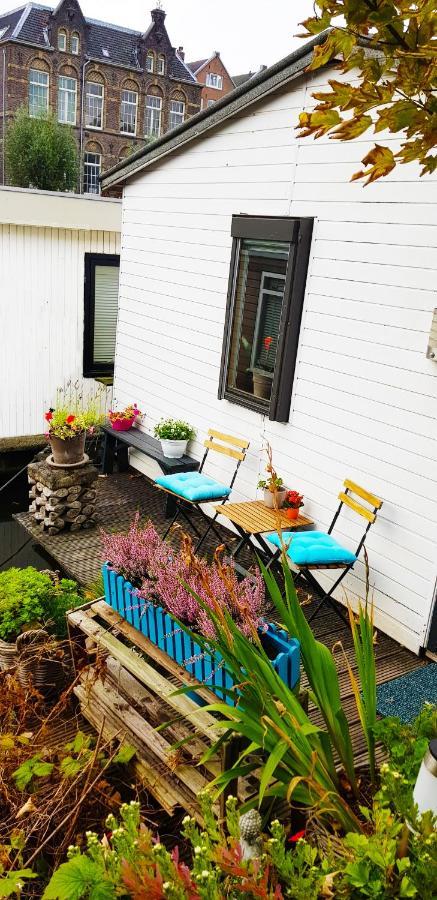 Romantic Quiet Studio On The Canal Amsterdam Exterior foto