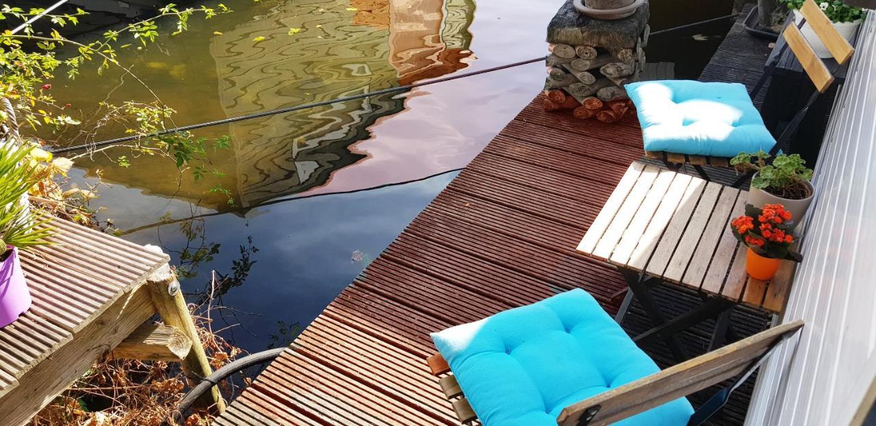 Romantic Quiet Studio On The Canal Amsterdam Exterior foto